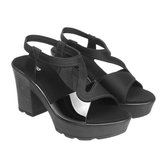 Women Black Casual Sandals