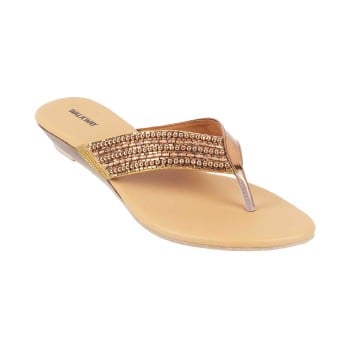 Walkway Women Antic-gold Casual Slip Ons(SKU: 35-1014-28-37)