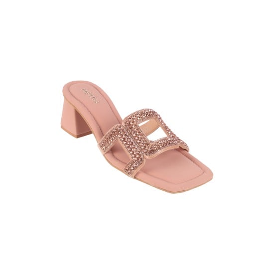 Women Peach Party Slippers
