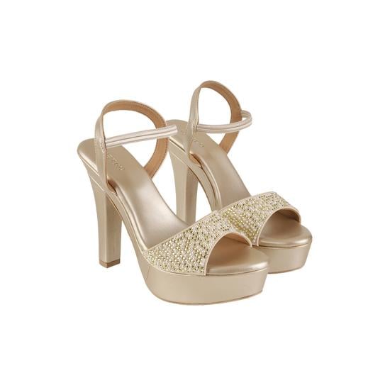 Women Gold Party Sandals