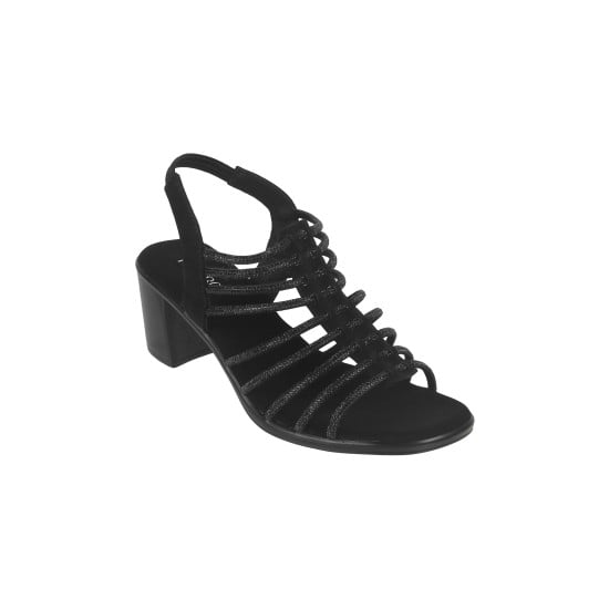 Women Black Party Sandals