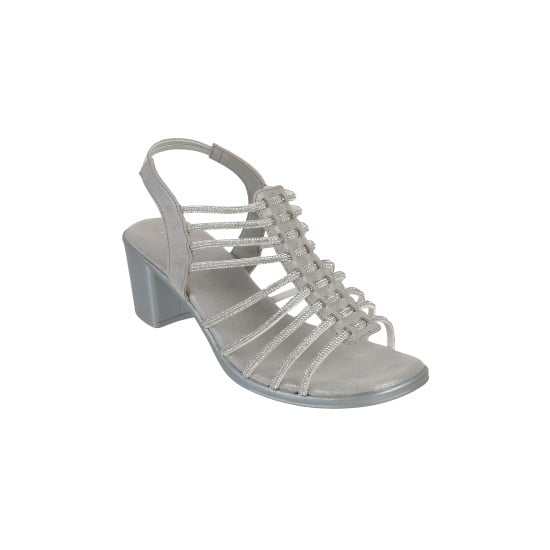 Women Silver Party Sandals