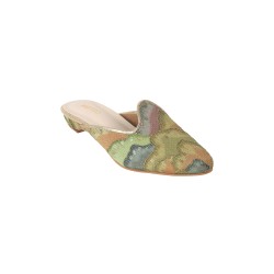 Women Green Ethnic Jutis