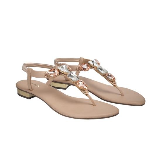 Women Peach Casual Sandals