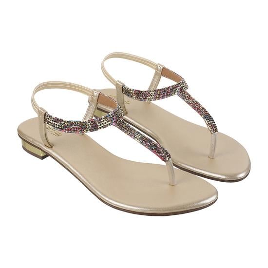 Women Gold Party Sandals