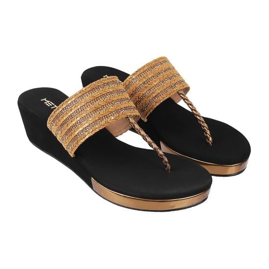 Women Yellow Casual Sandals