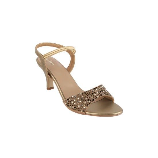 Women Antic-gold Casual Sandals