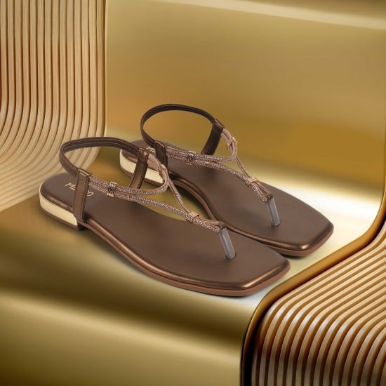 Women Antic-gold Party Sandals
