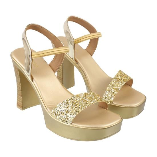 Women Gold Party Sandals