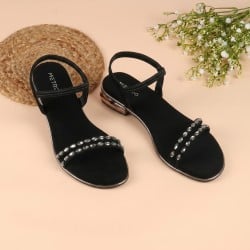 Women Black Casual Sandals