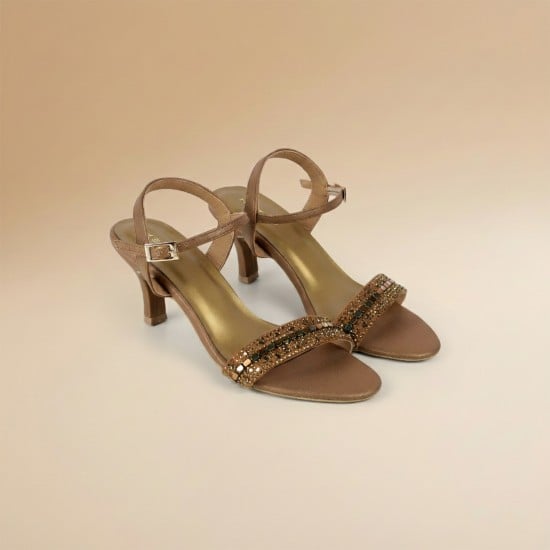 Women Antic-gold Party Sandals