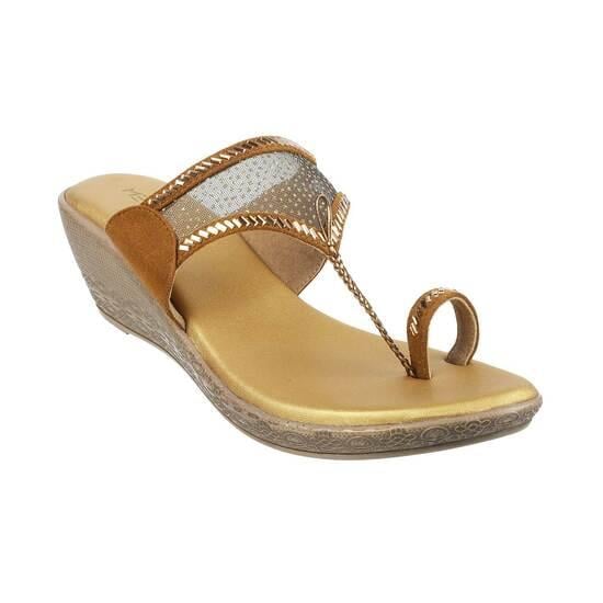 Women Yellow Ethnic Sandals