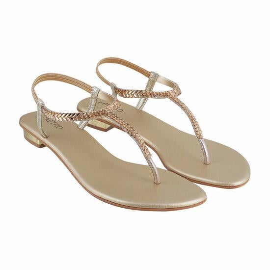 Women Gold Party Sandals