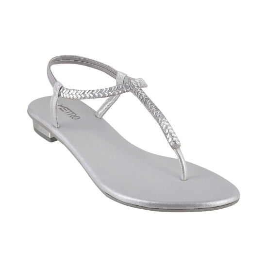 Women Silver Party Sandals