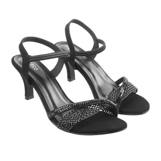 Midnight Mirage Textured Sandals