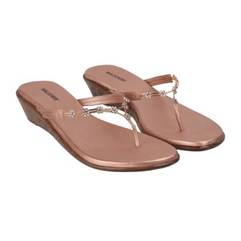 Walkway Women Pink Party Slip Ons(SKU: 35-4280-24-37)
