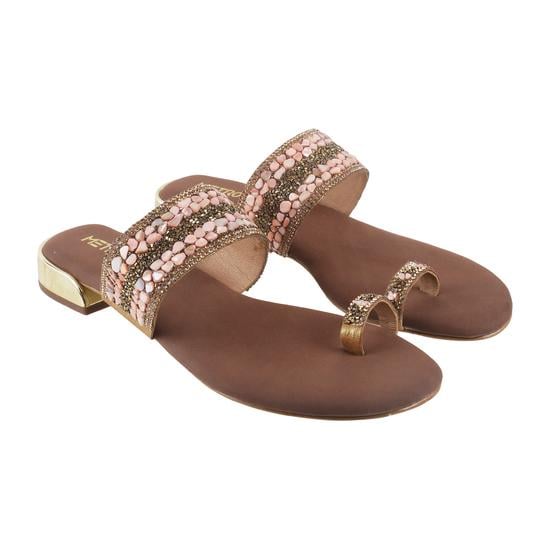 Women Yellow Ethnic Slip Ons