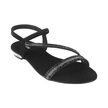 Mochi Black Party Sandals