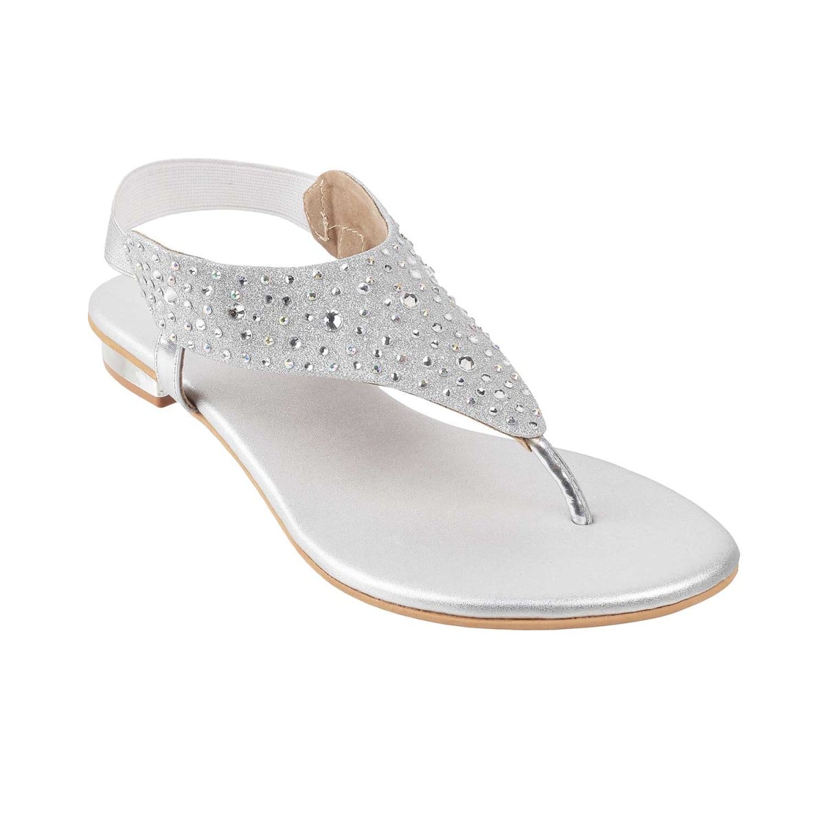 Buy Metro Silver Party Sandals Online | SKU:35-4603-27-36 - Metro Shoes