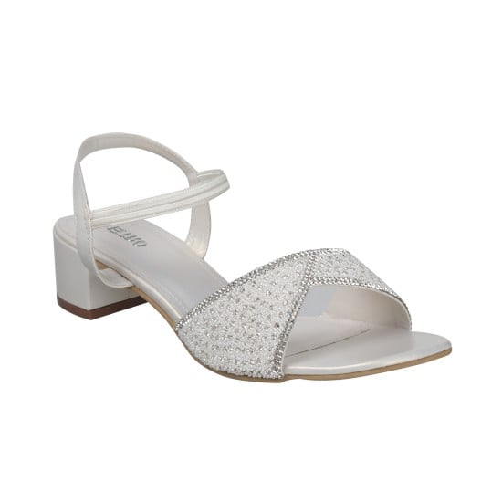 Women White Party Sandals