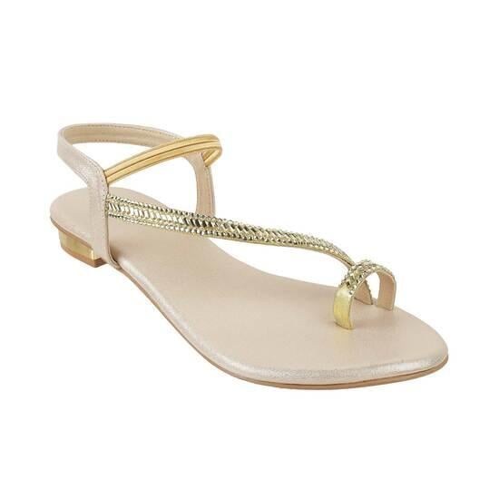 Metro Gold Party Sandals