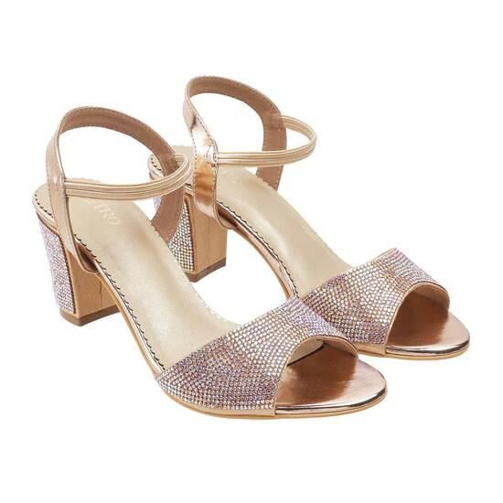 Women Gold Party Sandals