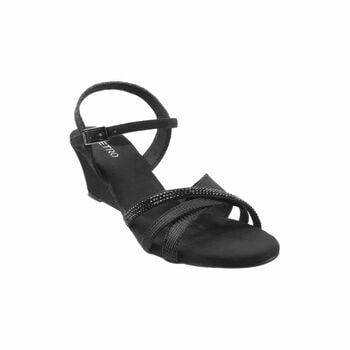Women Black Party Sandals