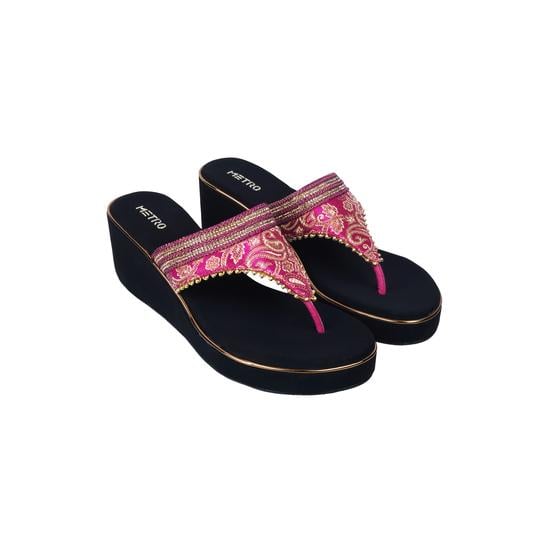 Women Rani-Pink Casual Slip Ons