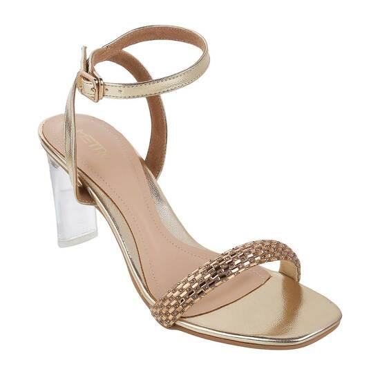 Metro Gold Party Sandals