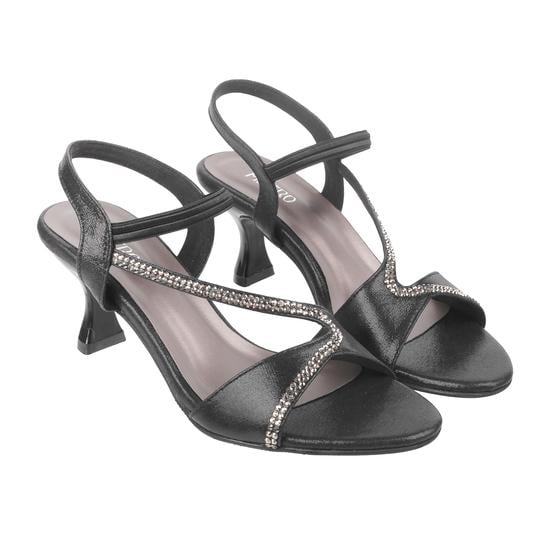 Women Black Party Sandals