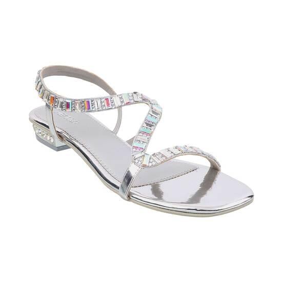 Women Silver Party Sandals