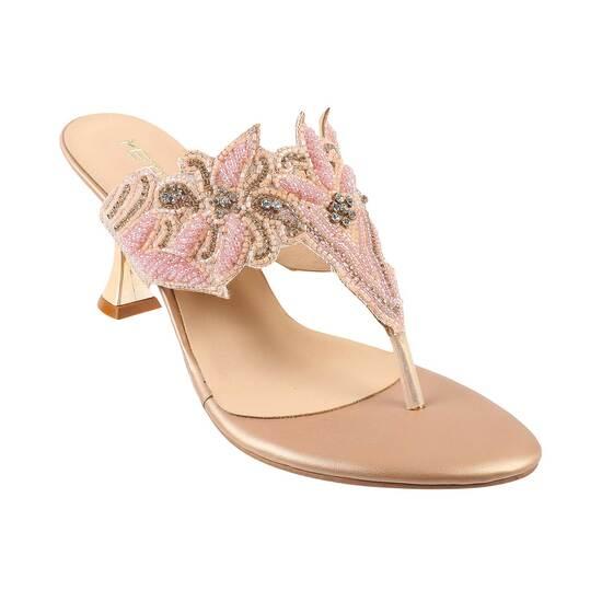 Women Pink Wedding Sandals