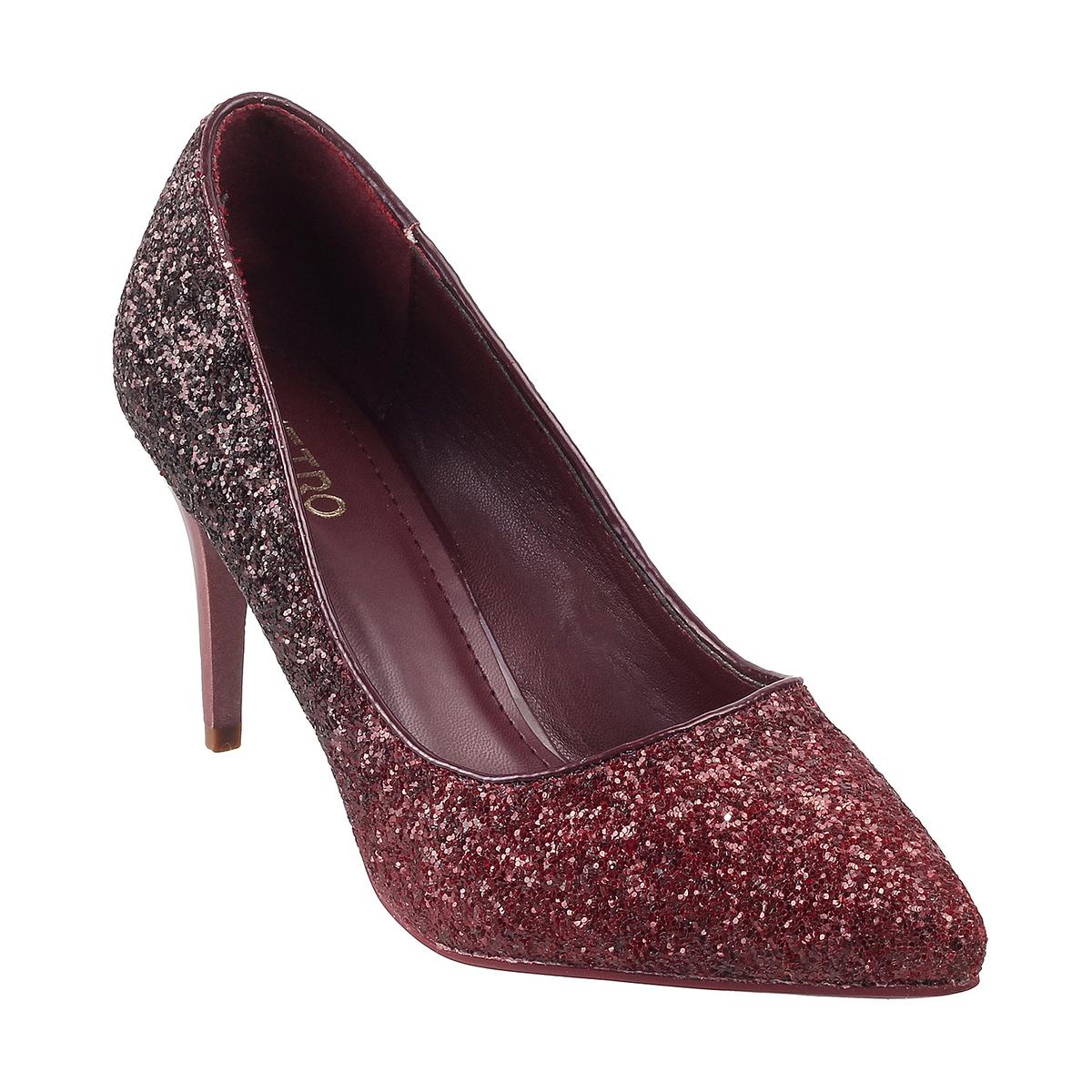 Taiyu High Heels Maroon Shoes Women Open Toe Bridal Wedding Party Shoes Heel  Height 3.9 inch price in UAE | Amazon UAE | kanbkam