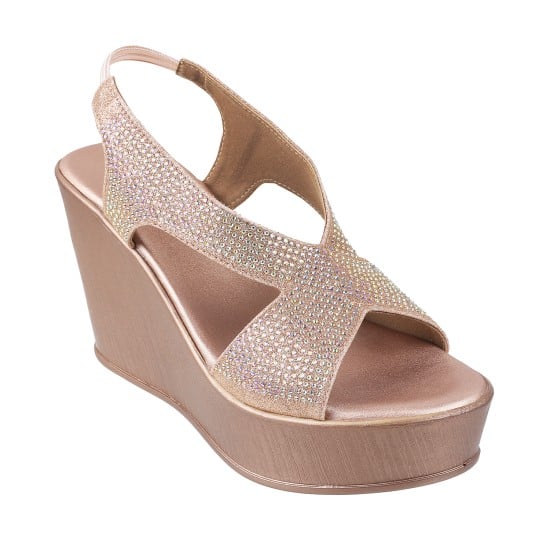 Women Gold Party Sandals