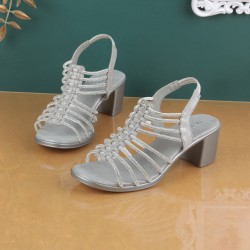 Women Silver Party Sandals