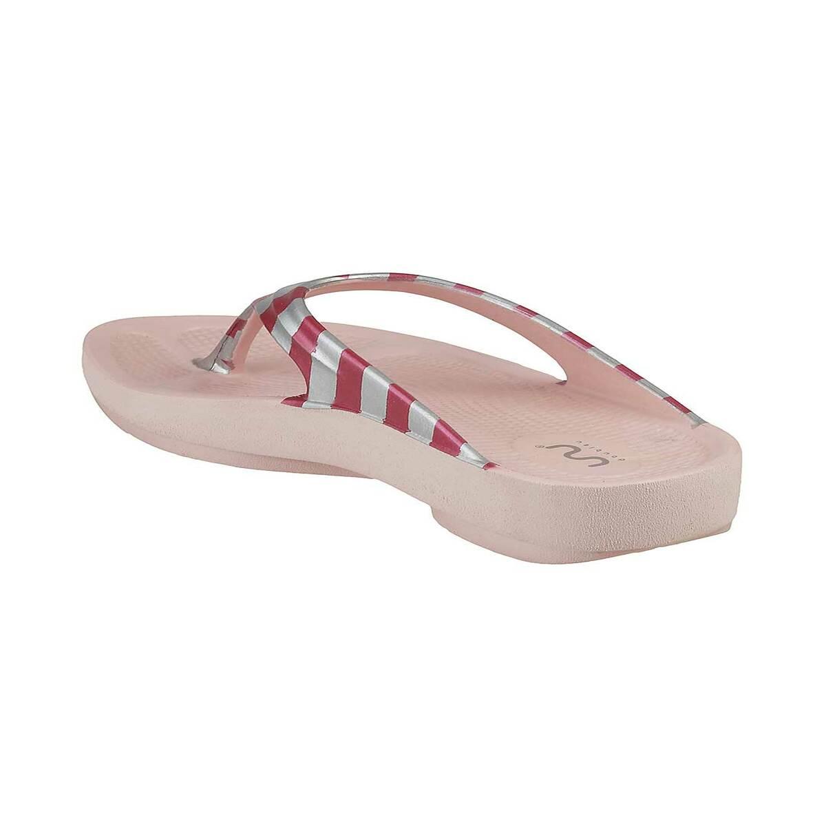 Light pink flip flops hot sale