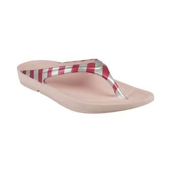 Doubleu Women Pink Casual Flip Flops(SKU: 351-6503-24-40)