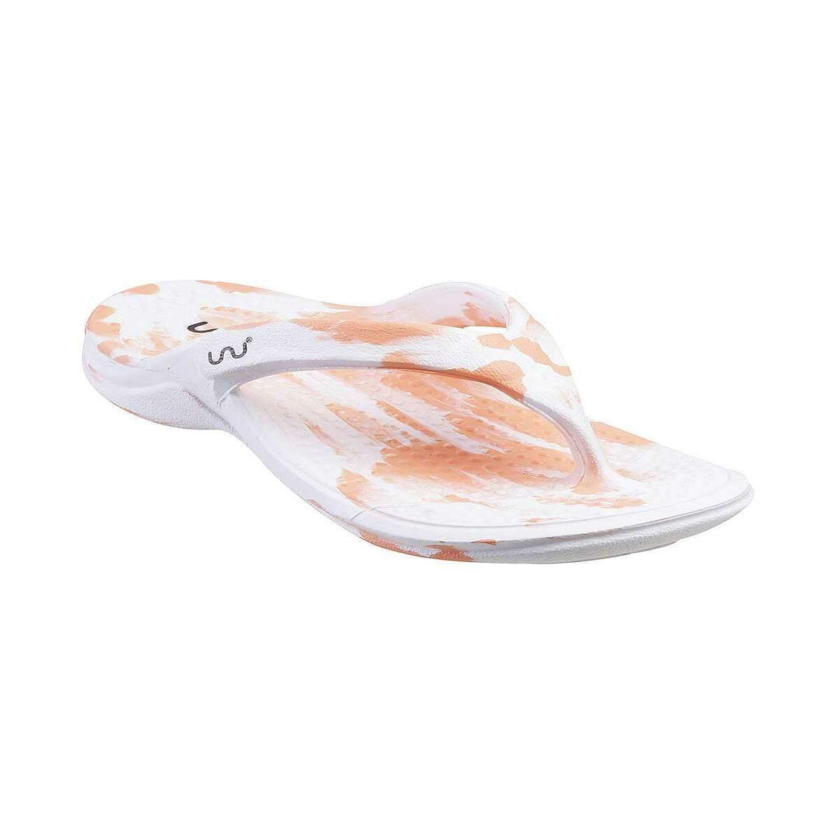 Buy Women Orange Casual Flip Flops Online SKU 351 9001 25