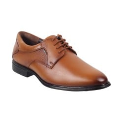Men Tan Formal Lace Up