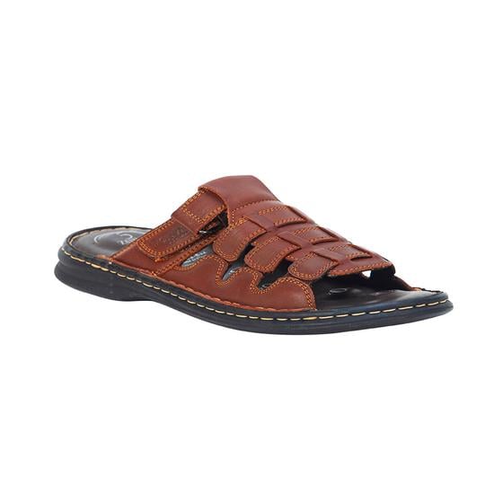 Men Brown Casual Slippers