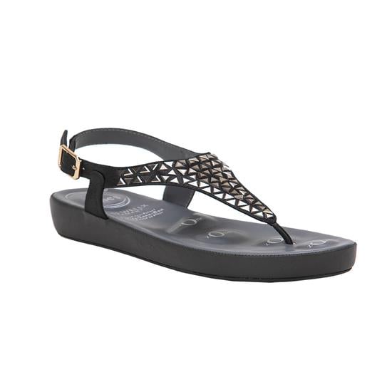 Women Black Casual Sandals