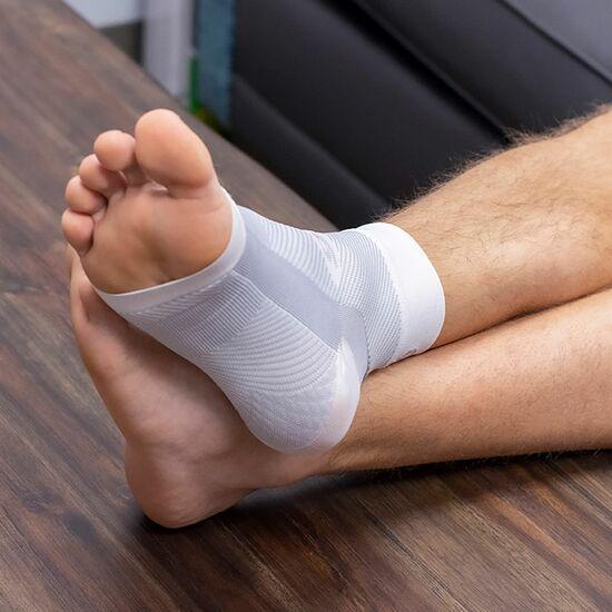 Men White Socks Half Length