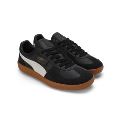★PUMA★ Palermo Lth Black Light Gray 39646403 Men's PUMA Palermo Leather Shoes Black 39646403 | Chicago