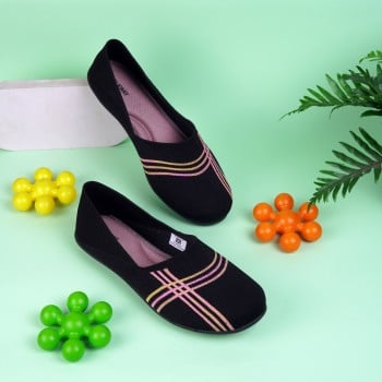 Walkway Women Black Casual Ballerinas(SKU: 36-30-11-36)
