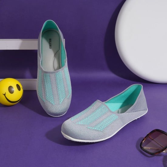 Women Light-green Casual Ballerinas