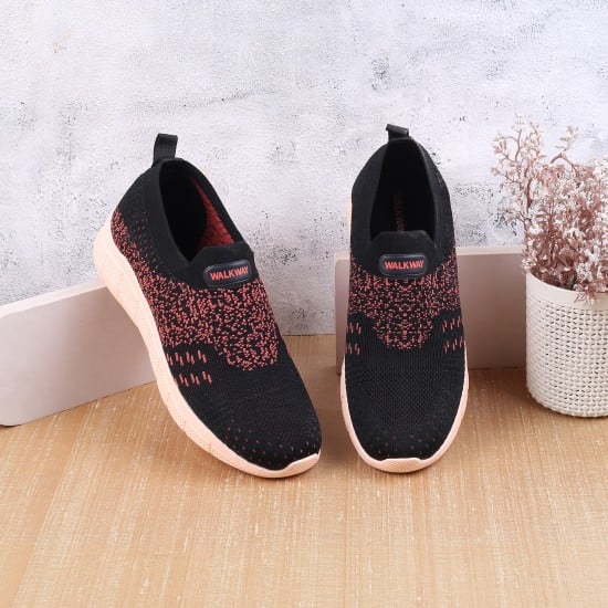 Women Black Casual Sneakers