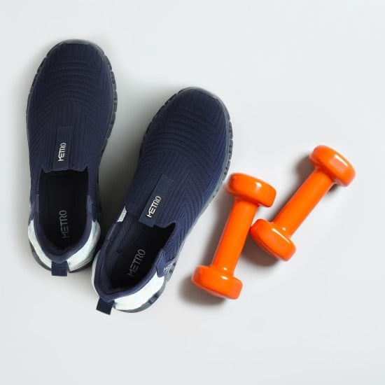 Women Blue-navy Sports Sneakers