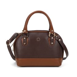 Women Brown Satchel Bag
