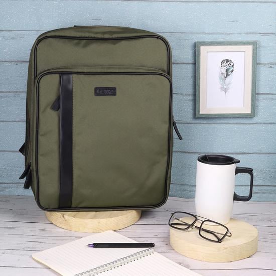 Women Olive Backpack