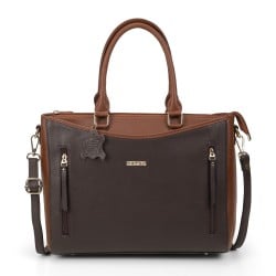 Women Brown Satchel Bag